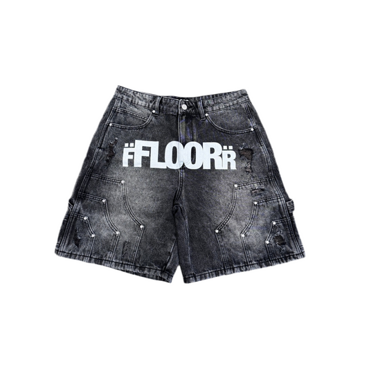 Floor 914 Carpenter Shorts Charcoal