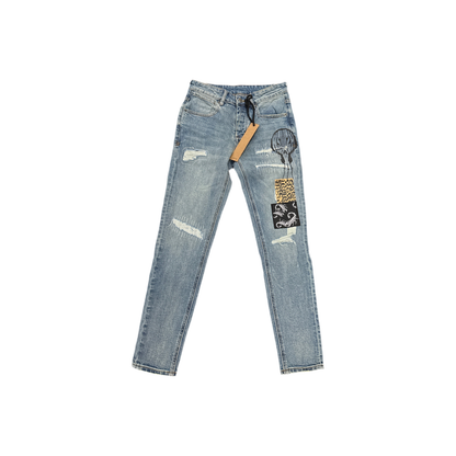 Ksubi Jeans Light Wash Patch