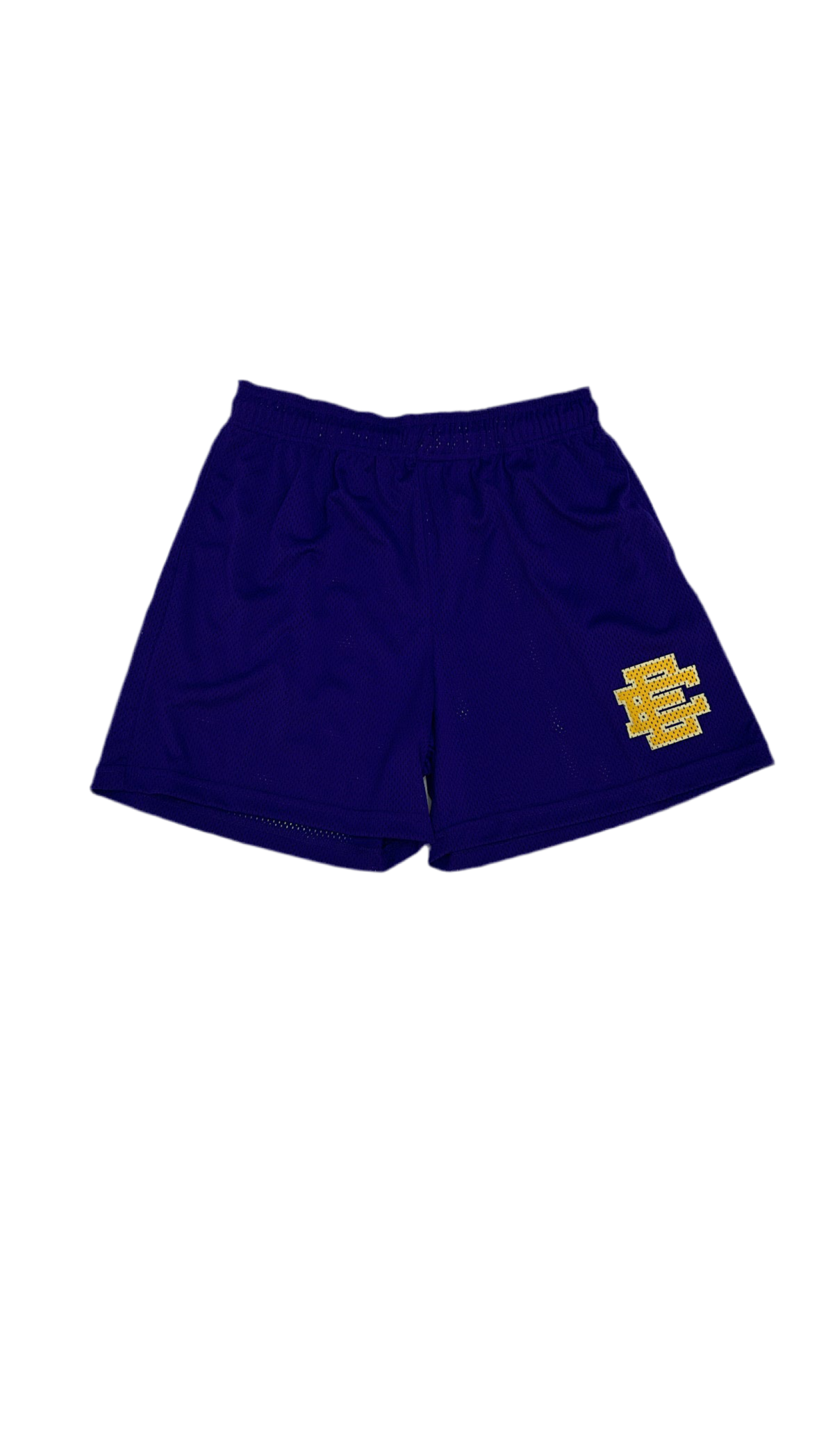 Eric Emanuel Shorts Purple/Yellow