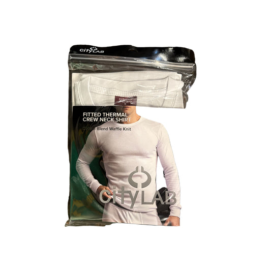 City Lab Fitted Thermals White