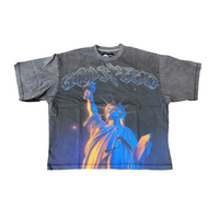Godspeed Liberty Charcoal Tee