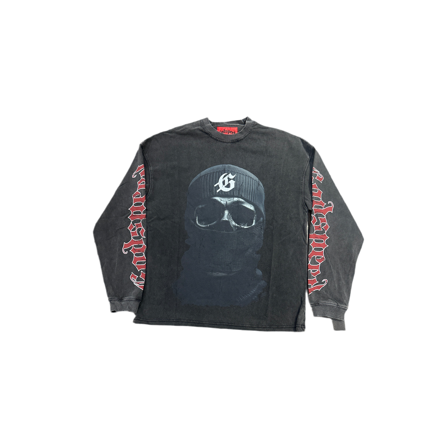 Godspeed Longsleeve Ski Mask- Charcoal Wash