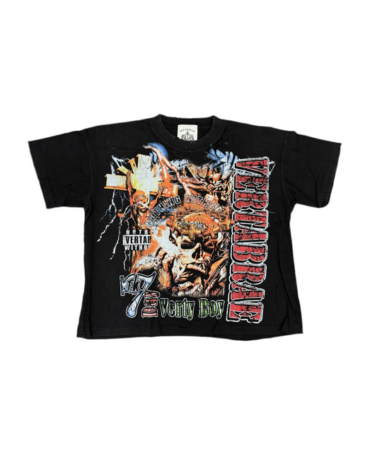 Vertabrae ‘7 Raps’ Tee Black