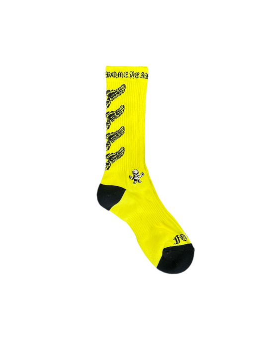 Chrome Hearts Socks Foti-Yellow