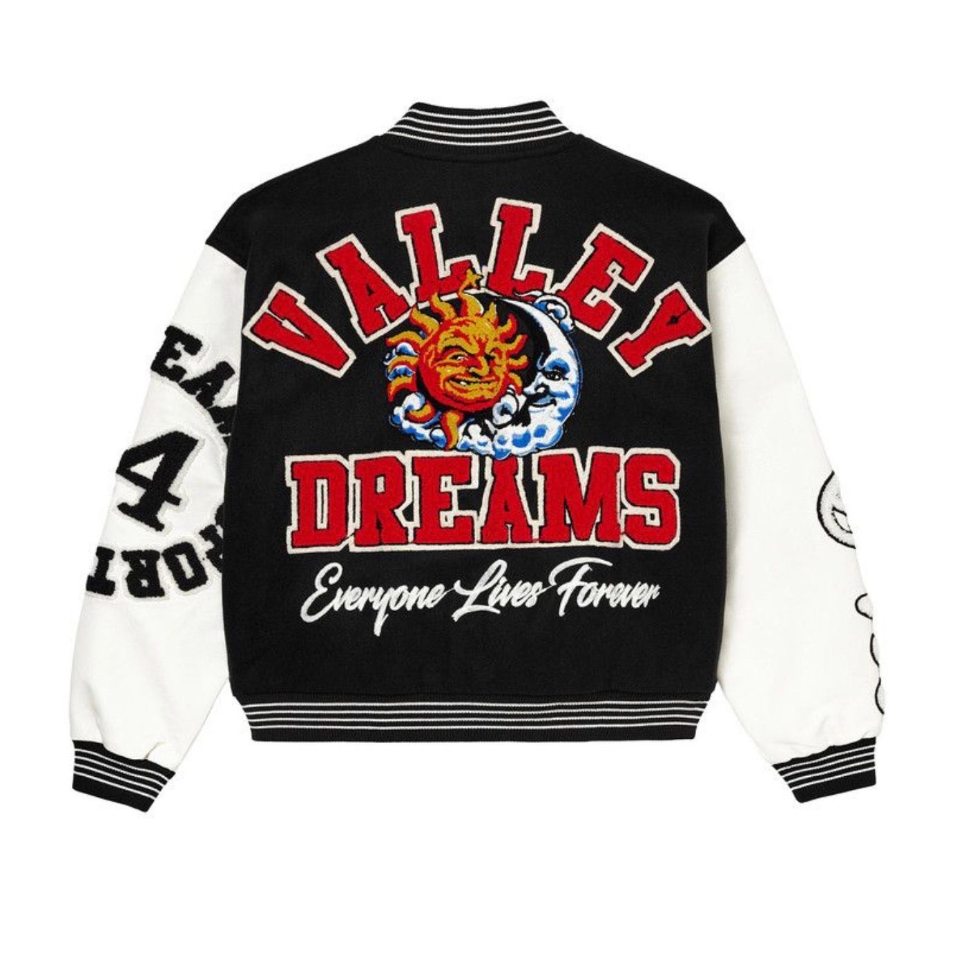 Vale Forever ‘Alumni’ Varsity Jacket Black