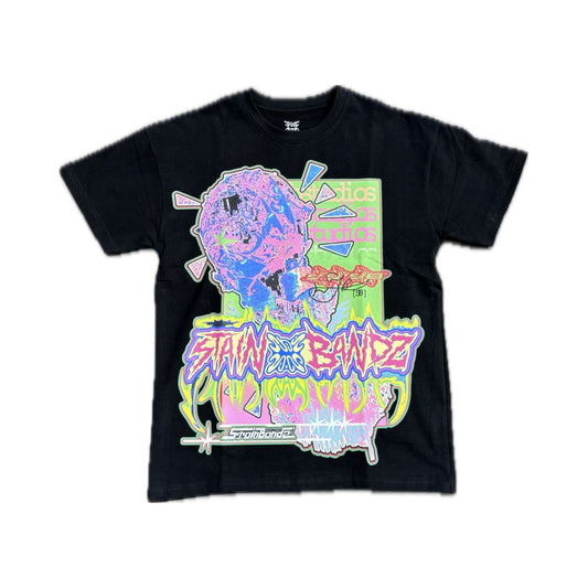 SB Tee Black/ Green/ Pink