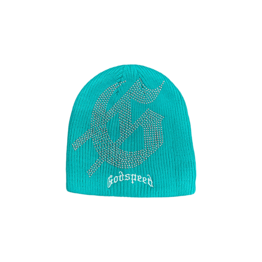 Godspeed Beanie Studded Teal