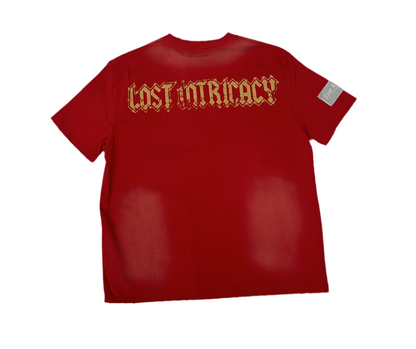 Lost Intricacy ‘Red’ Rhinestone Tee