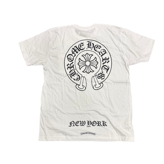 Chrome Hearts NYC Pocket Horseshoe Tee White
