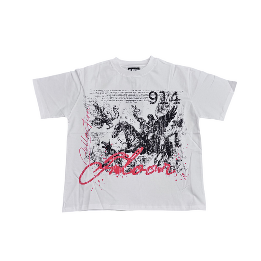 Floor 914 Pegasus Tee White