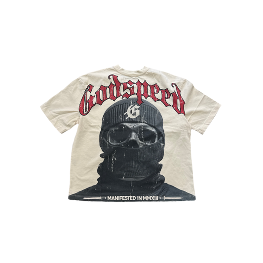Godspeed 'Ski Mask' Tee-Tan