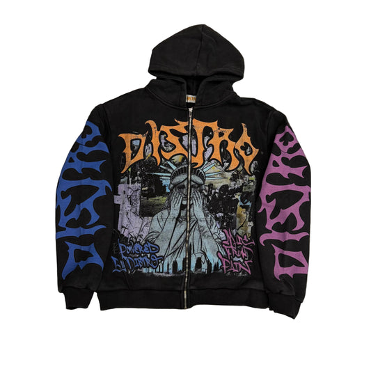 Distro 'Buy Me From Pain' Black Hoodie