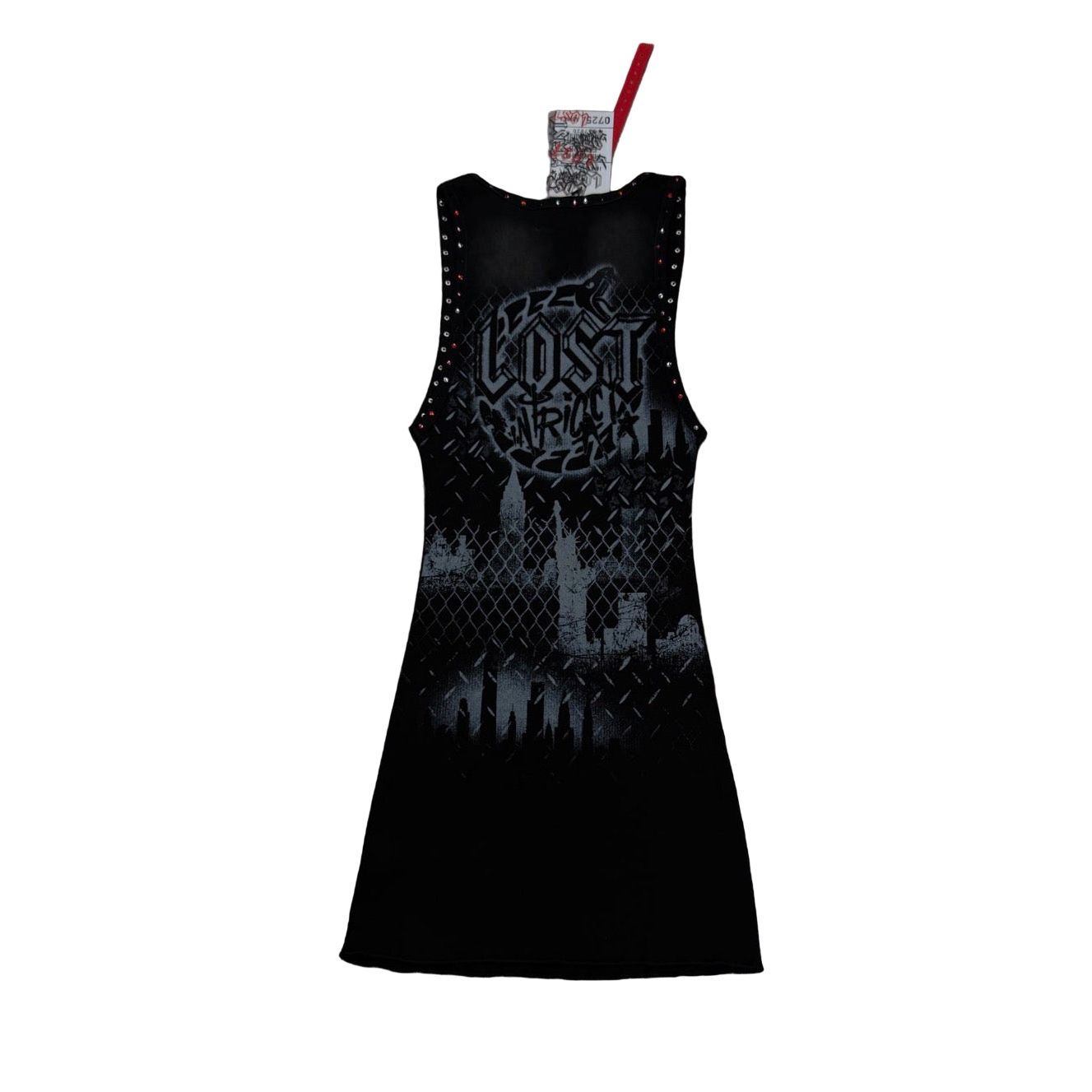 Lost Intricacy 'Shadowline' Black Dress
