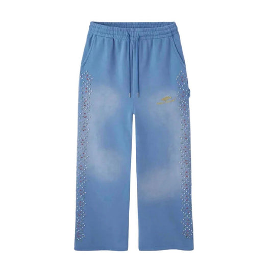Happy Memories Dont Die HMDD Crystal Sweatpants Powder Blue