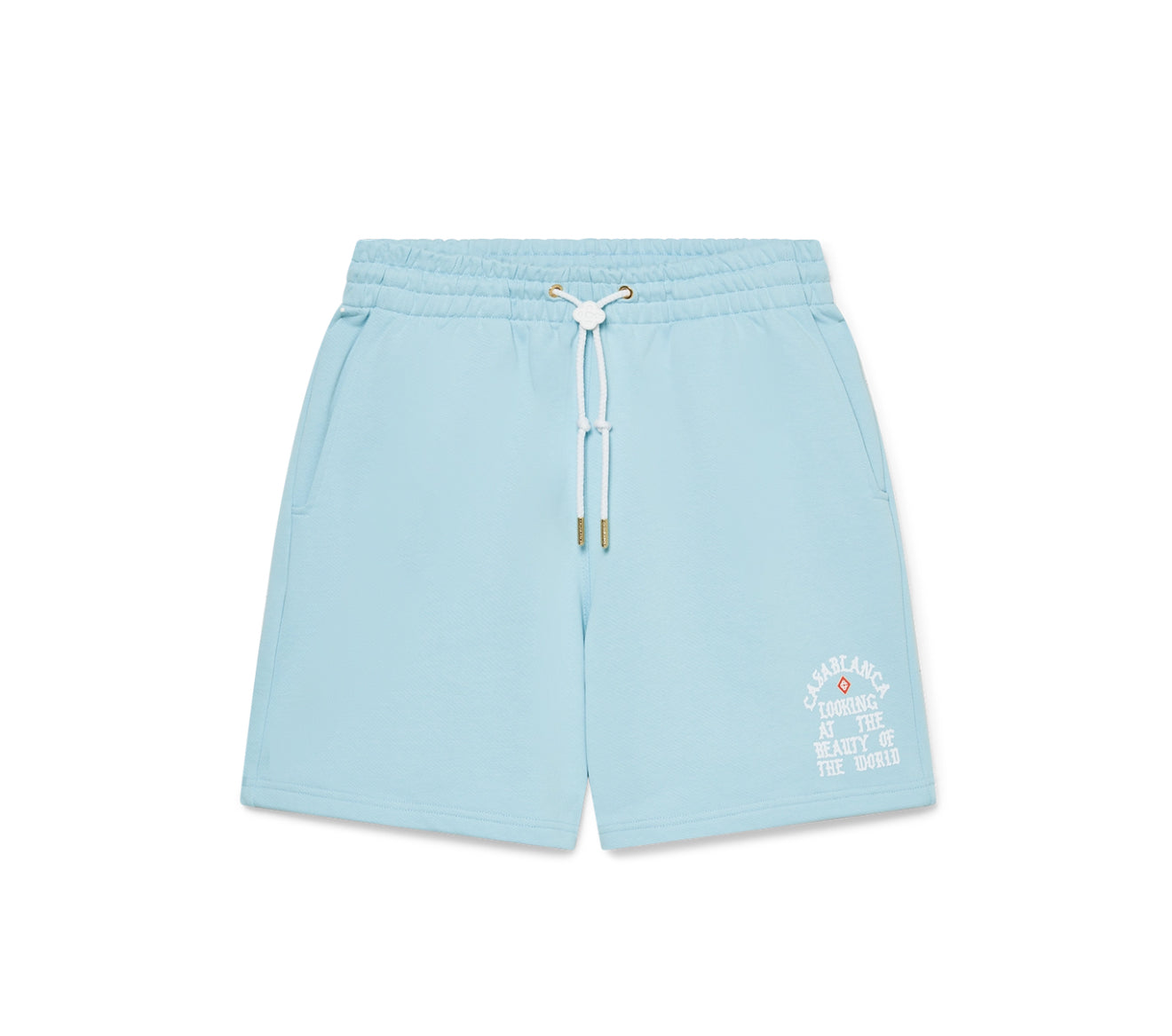 Casablanca ‘Beauty Of The World’ Blue Sweatshorts