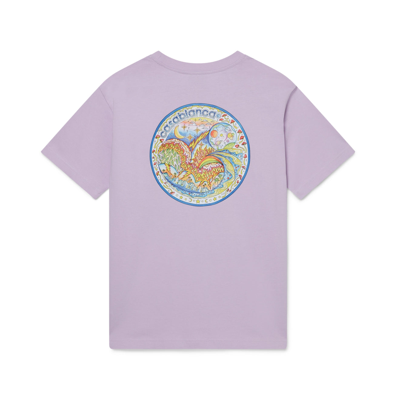 Casablanca ‘The Four Elements’ Purple Shirt