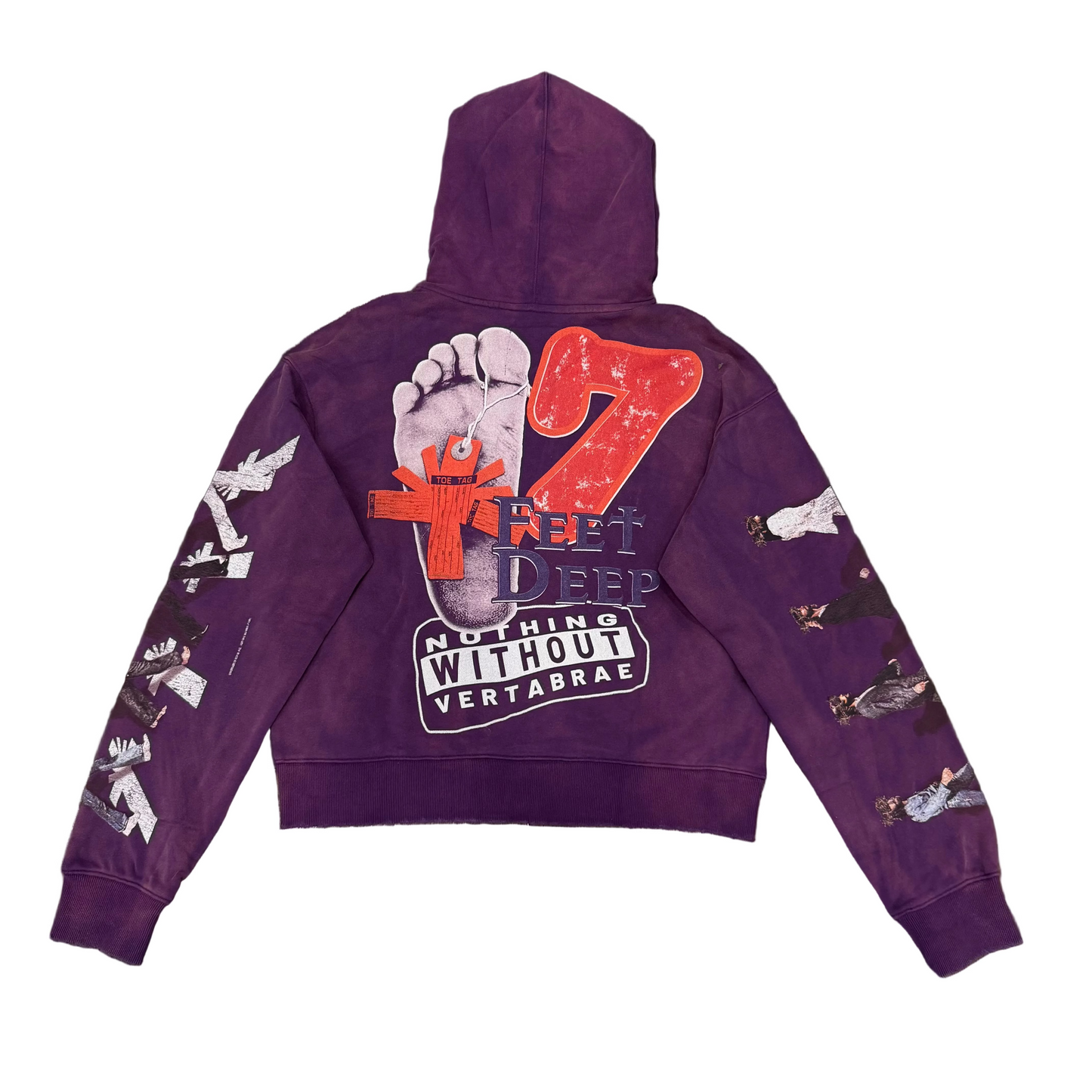 Vertabrae 'Muse' Purple Zip Up Hoodie