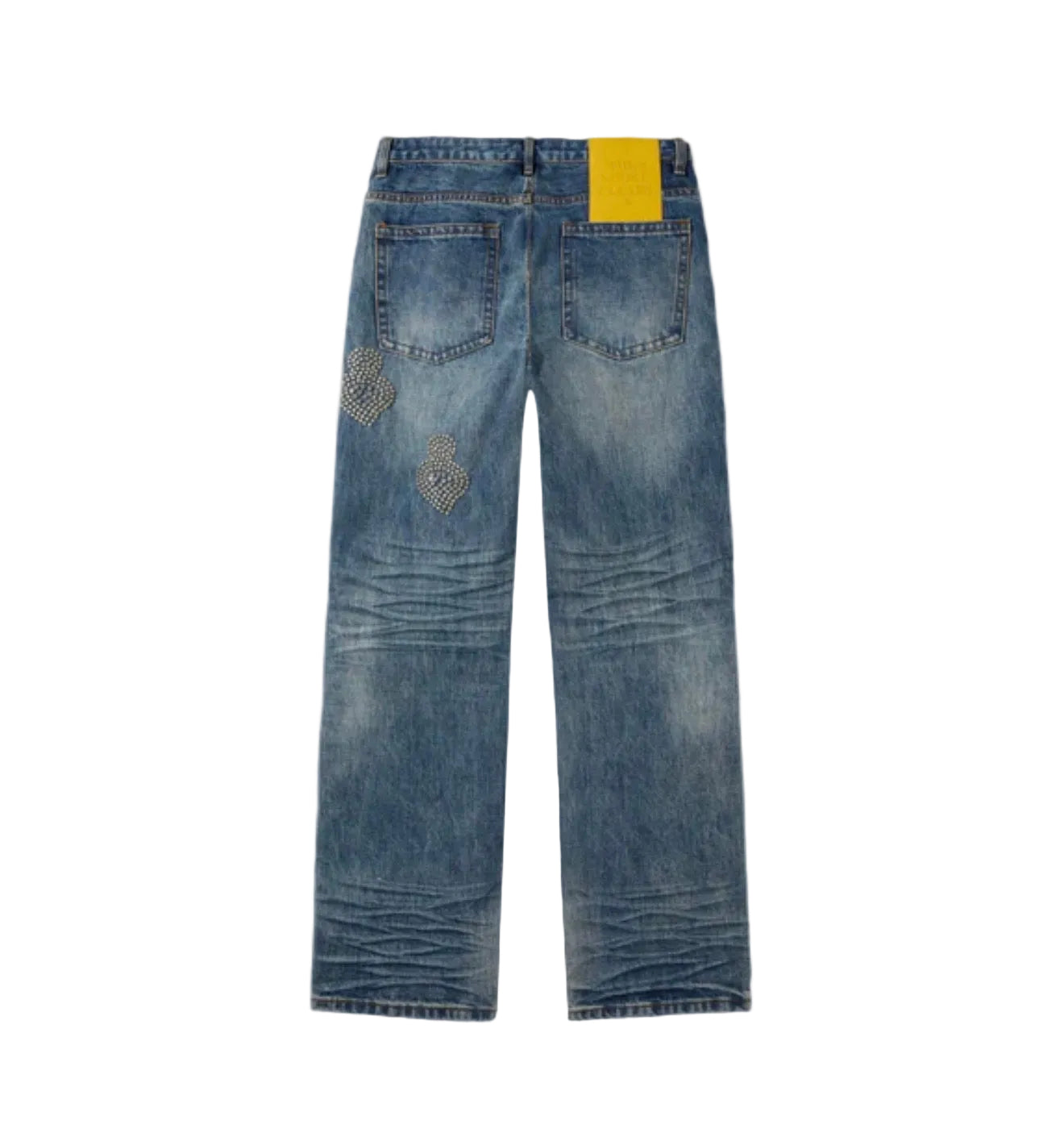 When Smoke Clears ‘Diamond Denim’ Metal Studded Jeans