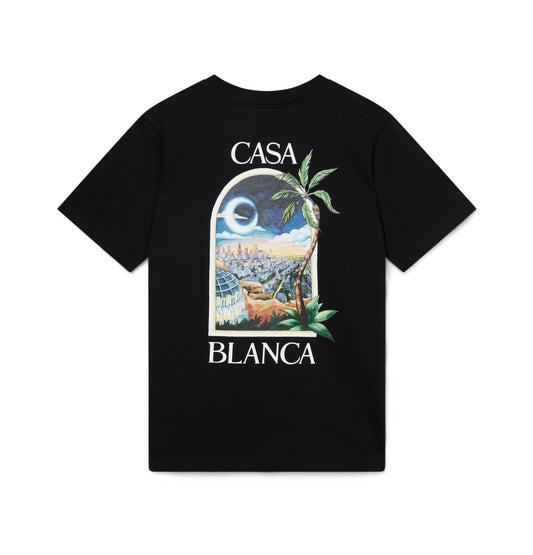 Casablanca ‘LA Nights’ Black Shirt