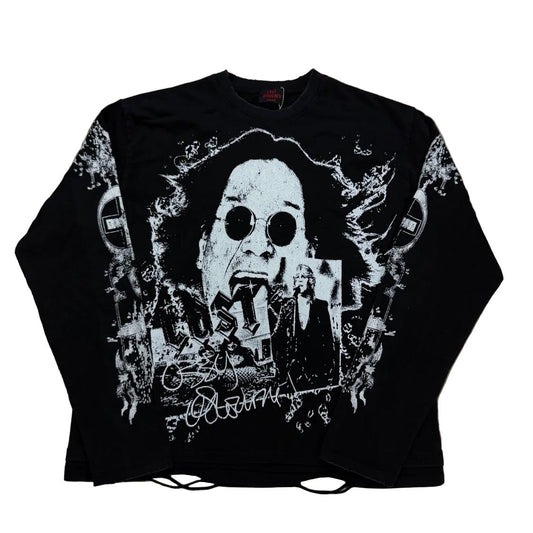 Lost Intricacy 'Lostbourne' Black Longsleeve Tee