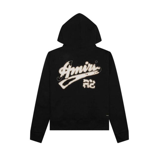 Mike Amiri ‘22’ Pull Over Hoodie Black