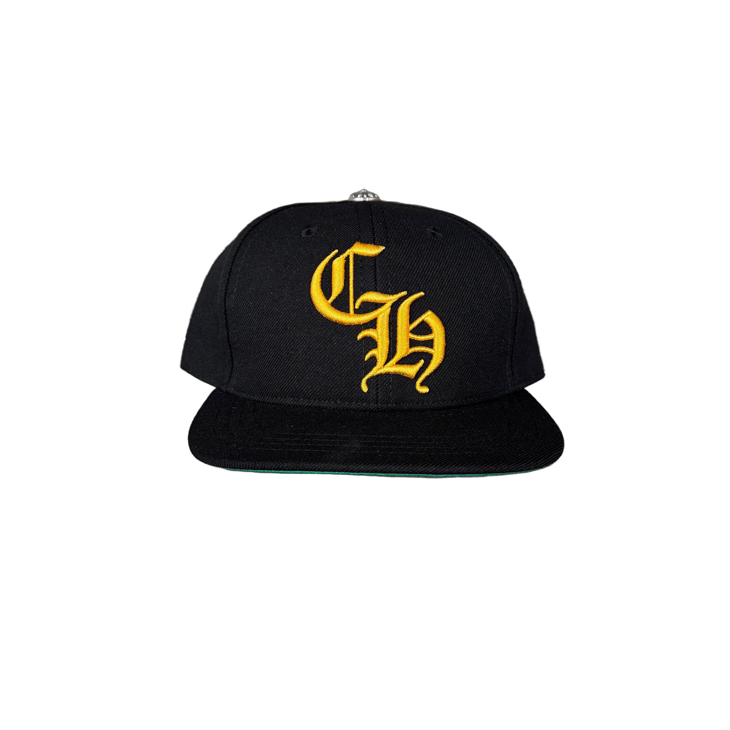 Chrome Hearts Black/Yellow Baseball Hat