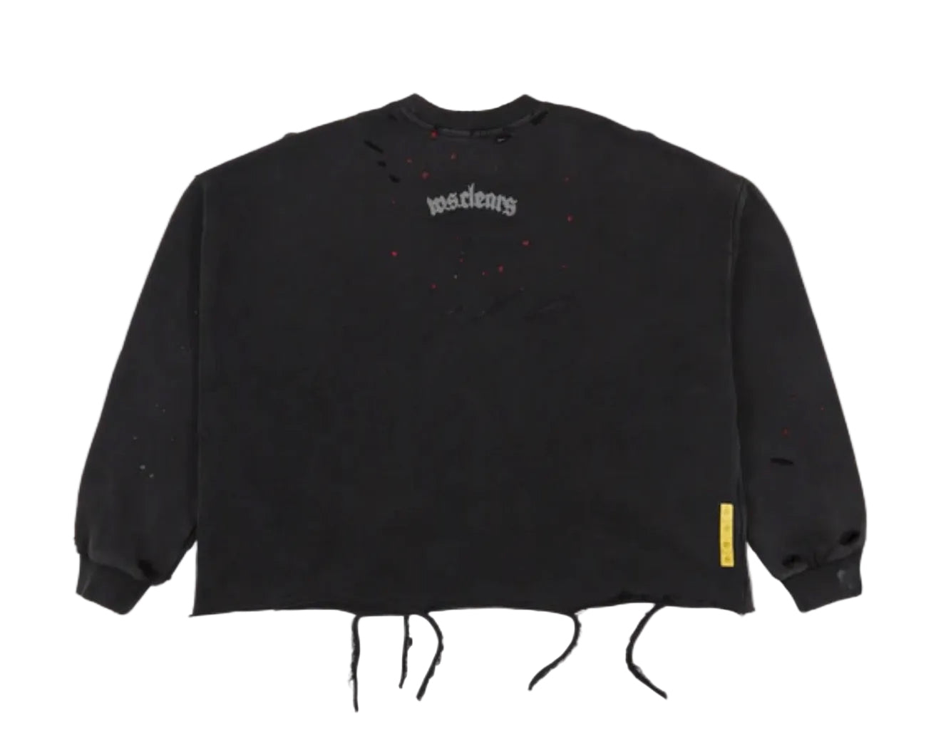 When Smoke Clears ‘Art Rock’ Crewneck Black