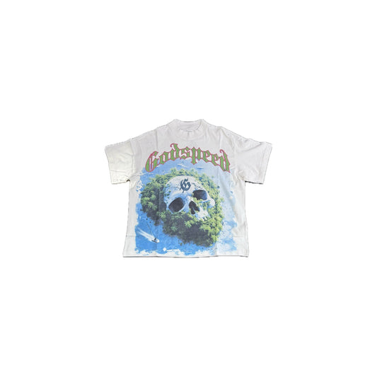 Godspeed Skull Island Tee White