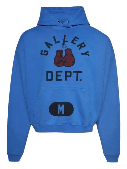 Gallery Dept Boxing Merch Hoodie Royal