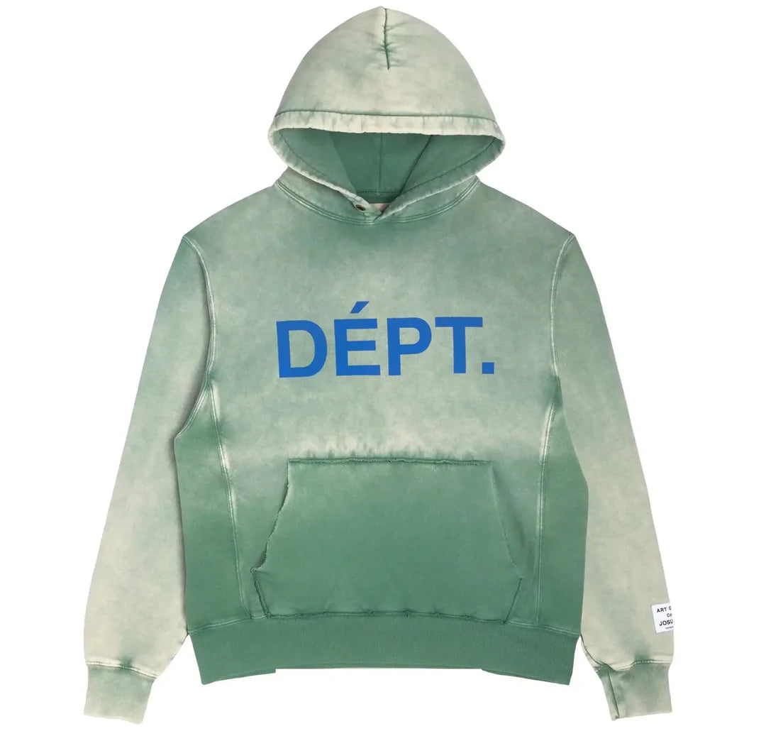 Gallery Dept ‘Green Reversible’ French Logo Hoodie