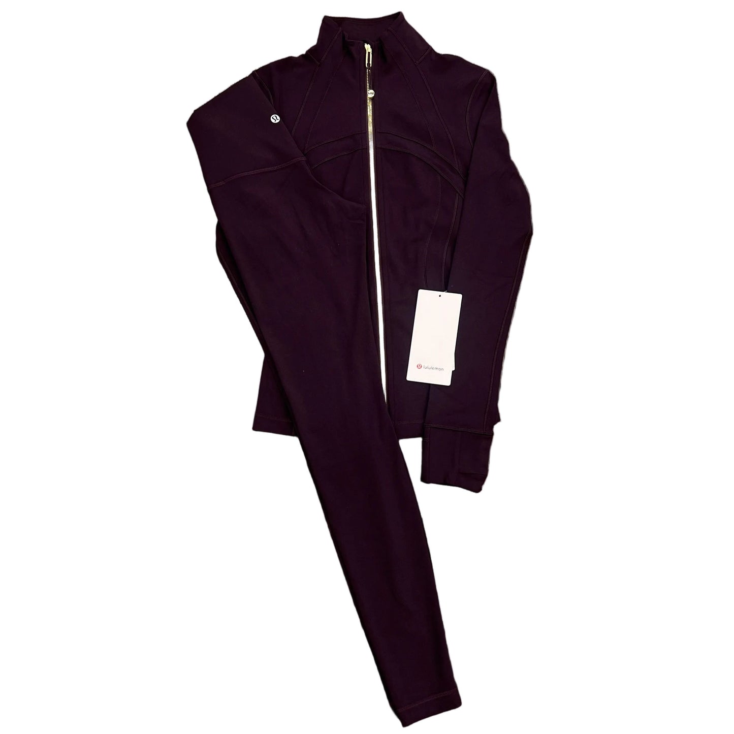 Lululemon Yoga Set Burgundy