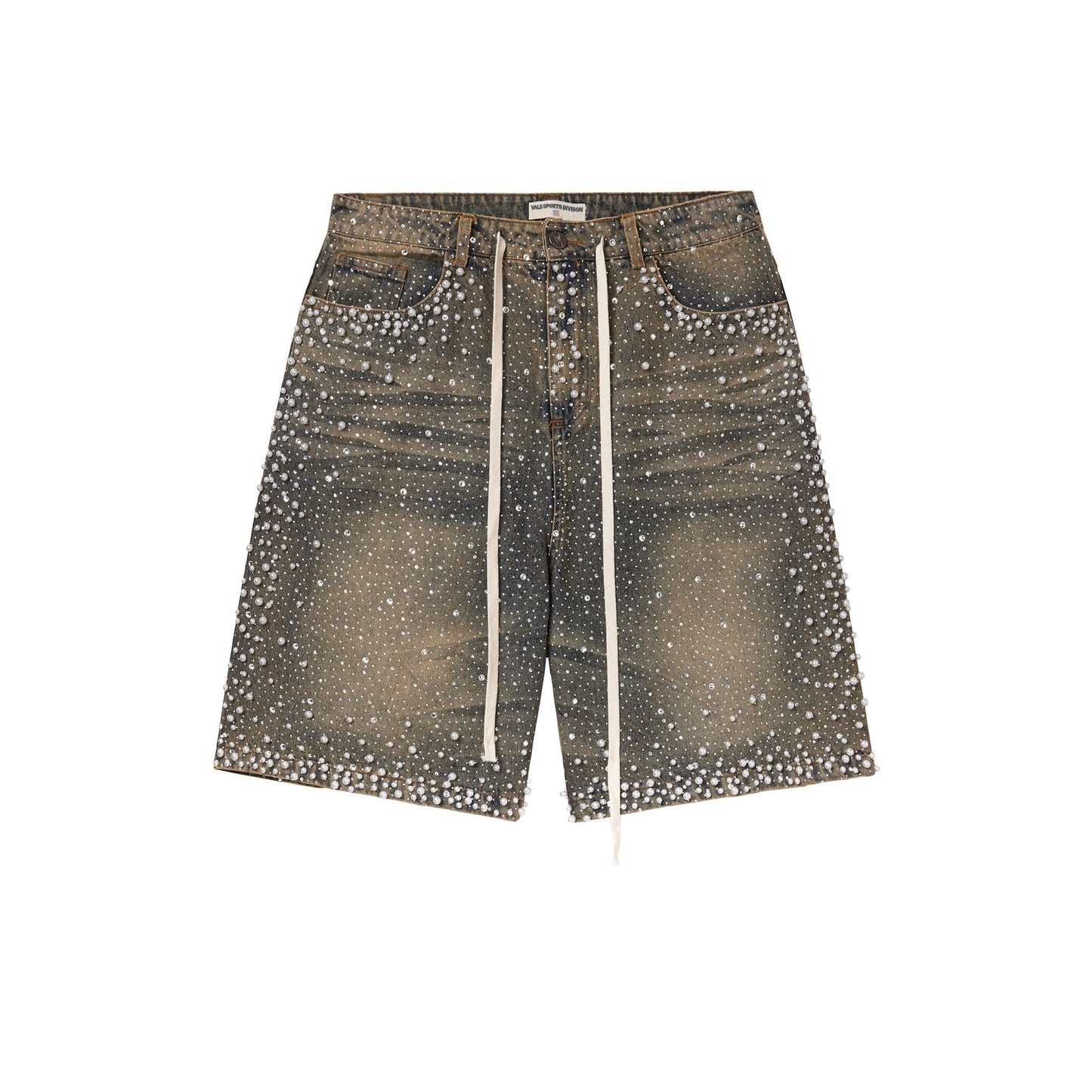 Vale Black Rainstorm Jean Shorts Indigo