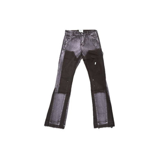 Triple Sevens Flare Denim Jeans Brown