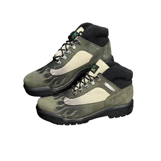 Timberland Field Boot ‘Loso Wav’ Dark Green Nubuck