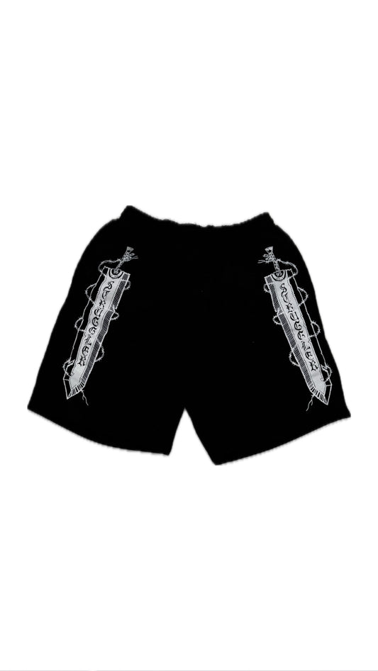 Warren Lotas ‘Struggler Sword’ Sweat Shorts