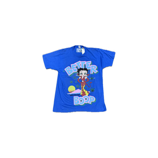Better With Age Betty Boop Blue Tee